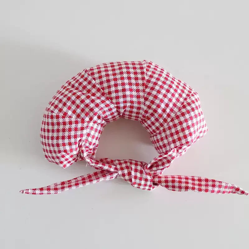 Dailypets Soft Chiffon Cat Scarf with Playful Backpack Detail