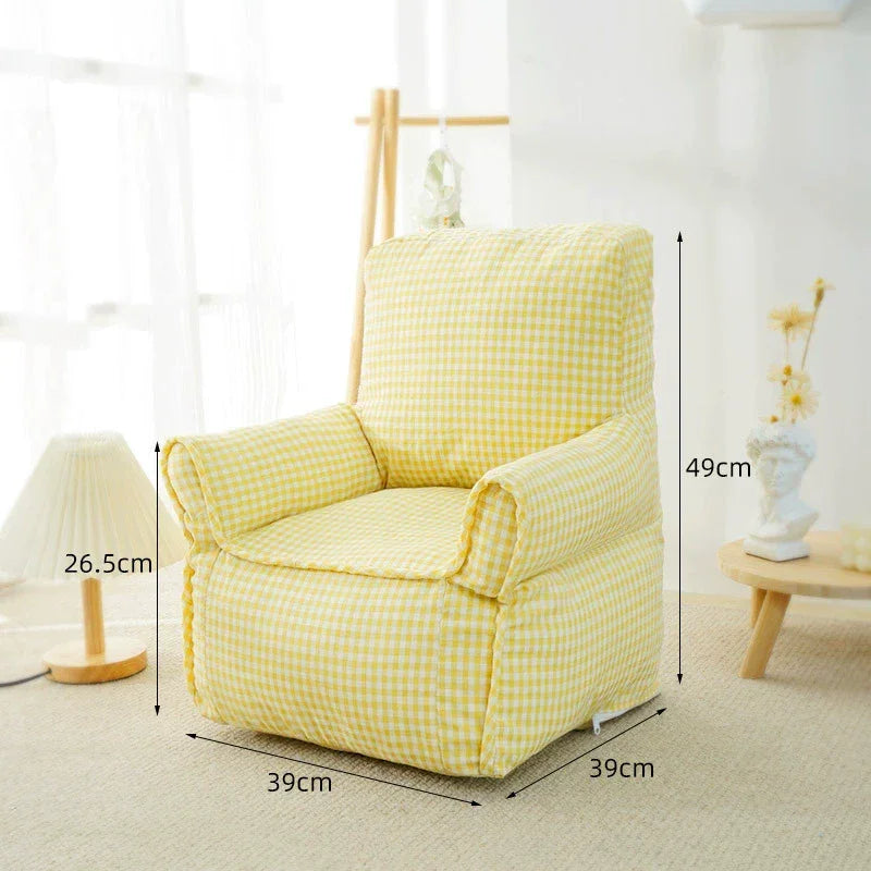 Dailypets Cozy Cat Sofa Bed – Soft Mini Chair with Raised Back and Armrests