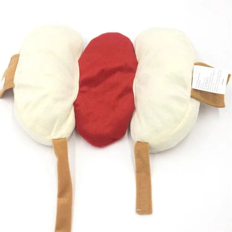 Dailypets Cute Hot Dog Cat Outfit for Photos, Parties and Everyday Fun