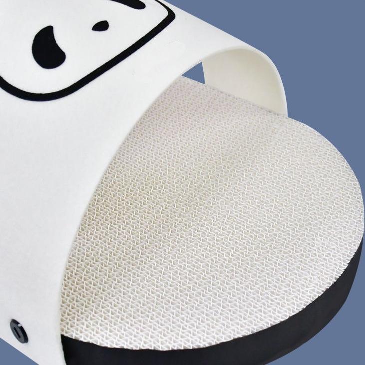 Dailypets Giant Slipper-Shaped Cat Scratcher with Corrugated Cardboard Lounge Bed