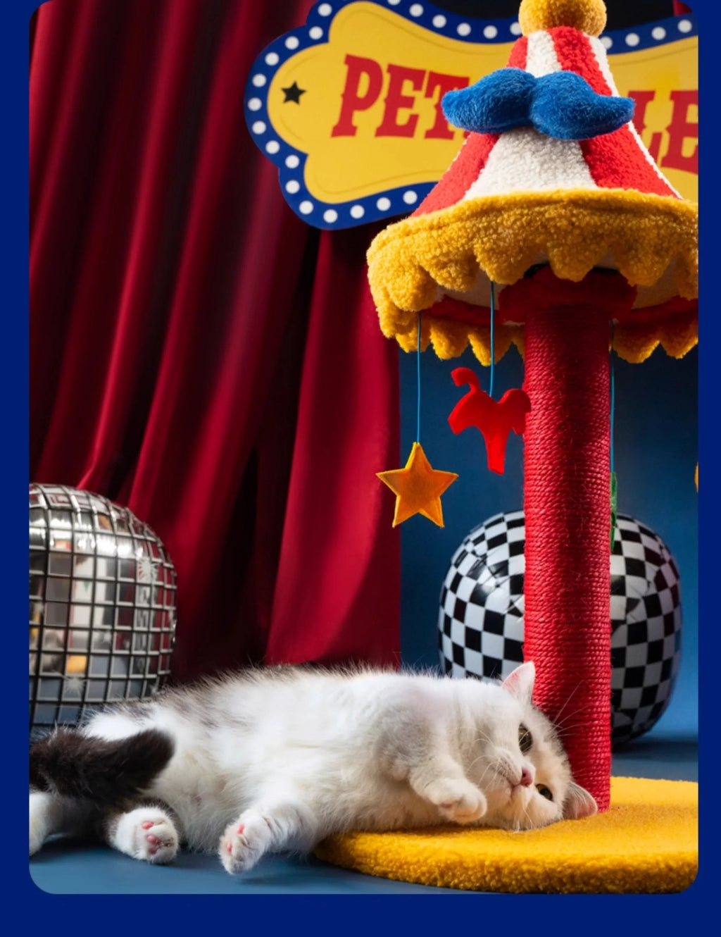 Dailypets Circus Cat Furniture Series – Cat Trees and Cozy Cat Bed Collection