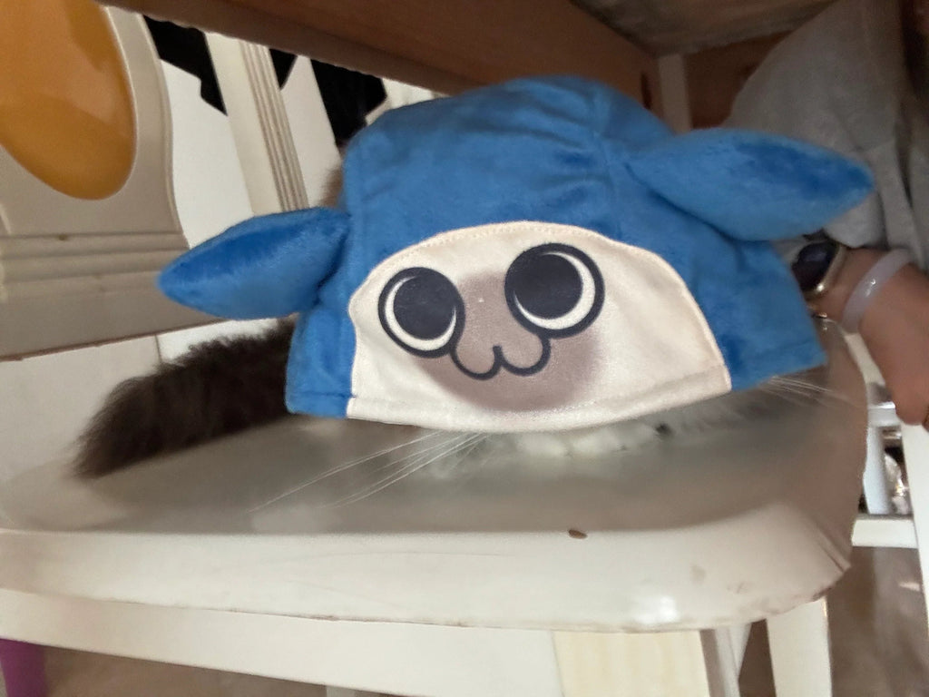 Dailypets Palico-Inspired Cat Cloak with Soft Flannel and Adjustable Neck Closure
