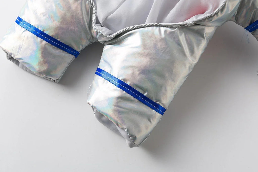 Dailypets Astronaut Cat Costume with Space-Themed Design for Photos and Special Events