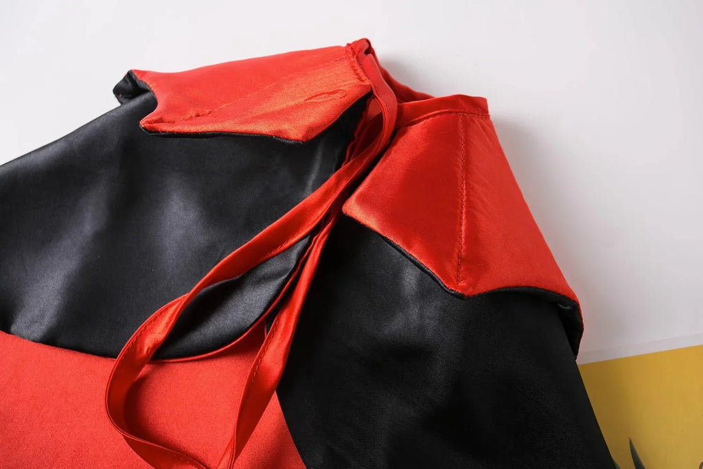 Dailypets Vampire Cat Cape with Dramatic Collar for Halloween and Costume Parties