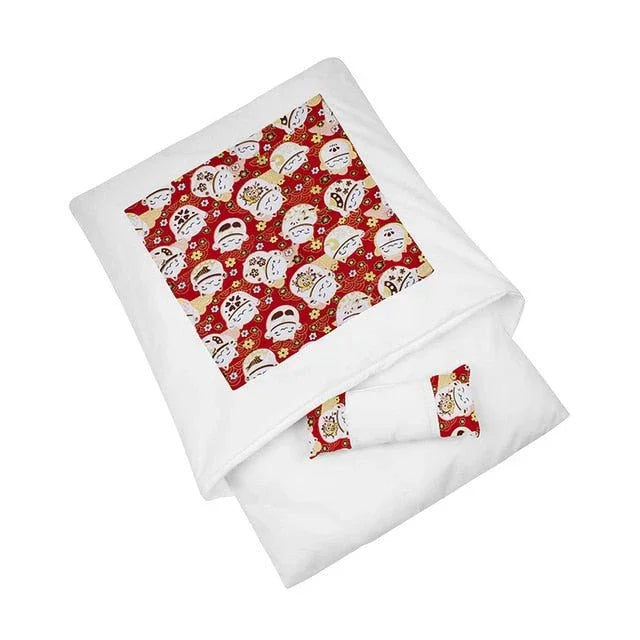 Dailypets Cat Fun Futon Bed – Japanese-Inspired Cat Bed with Matching Pillow