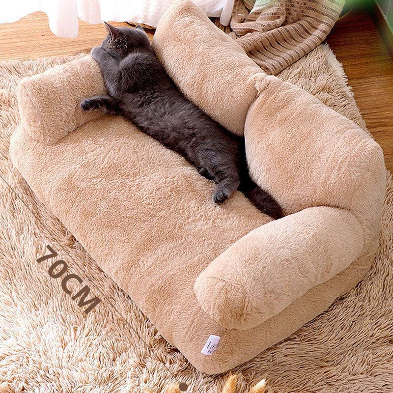 Dailypets ComfyPaw Cat Sofa – Modern Plush Bed with Removable Cover