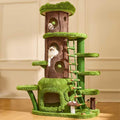 Dailypets Jungle Cat Tree – Tall 205cm Cat Castle for Large and Multi-Cat Homes
