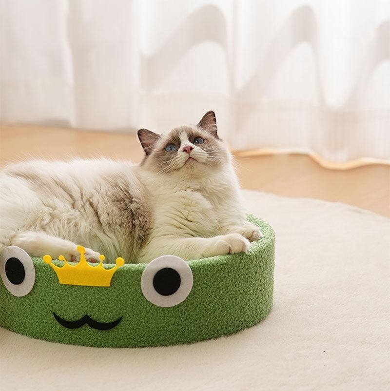 Dailypets Cartoon Pig Cat Scratcher and Bowl-Shaped Lounger with High-Density Sisal Surface