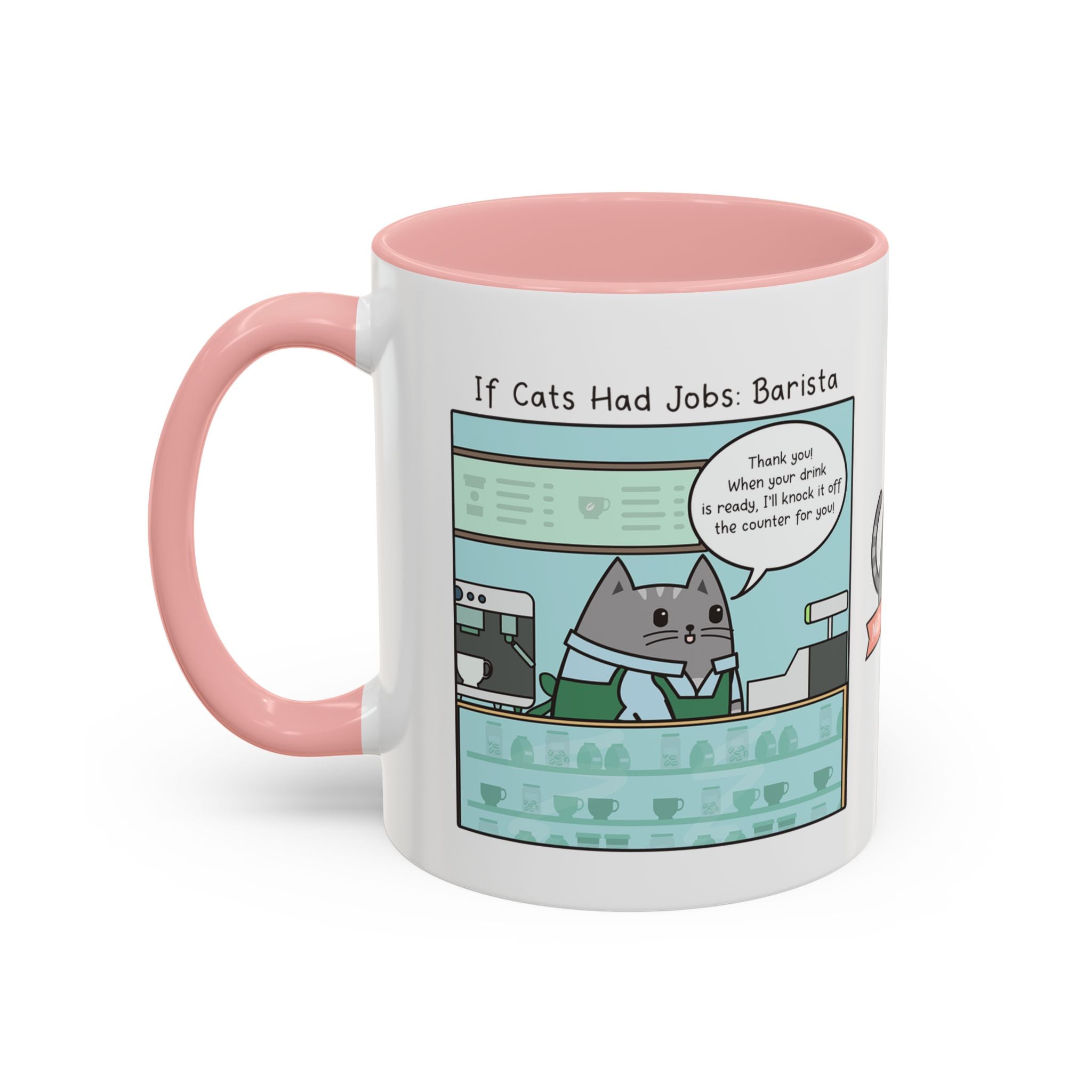 Dailypets Humorous Coffee Cat Mug