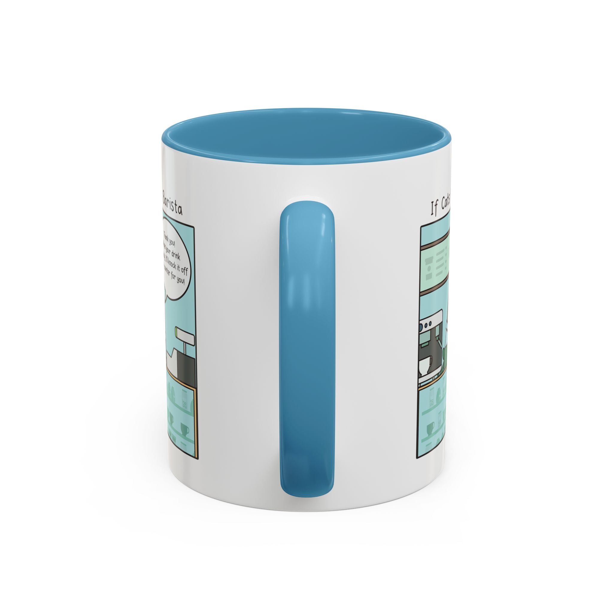 Dailypets Humorous Coffee Cat Mug