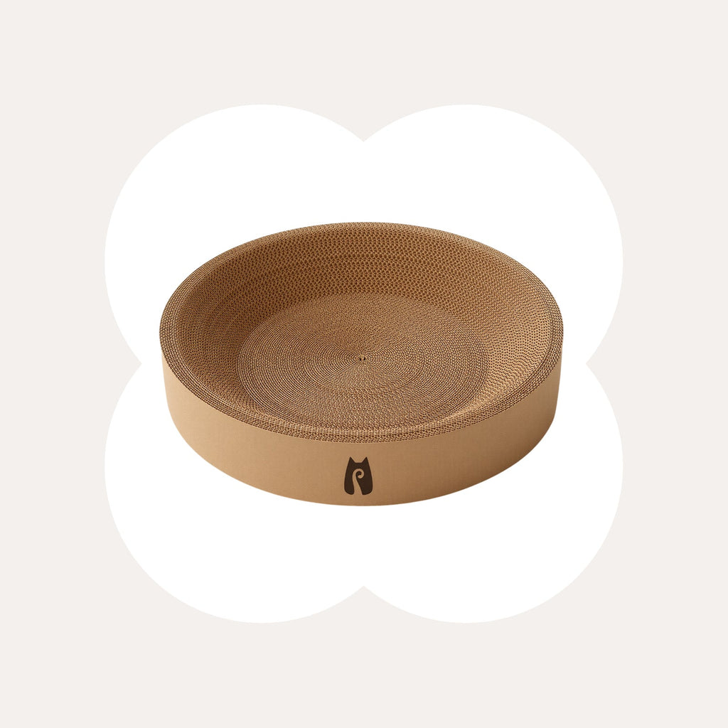 Dailypets Circular Cat Scratching Bed for Indoor Cats