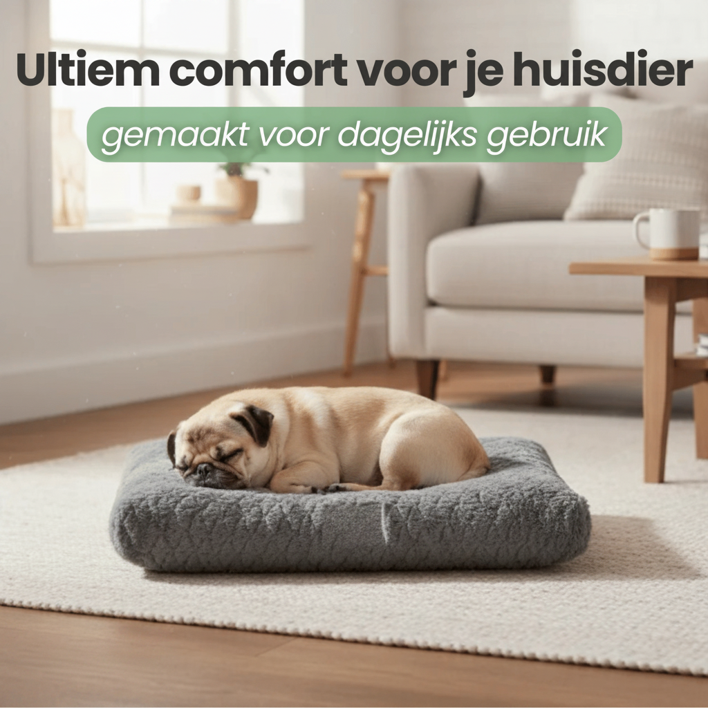 Dailypets Orthopedic Dog Bed with Supportive Foam Cushion and Removable Washable Cover