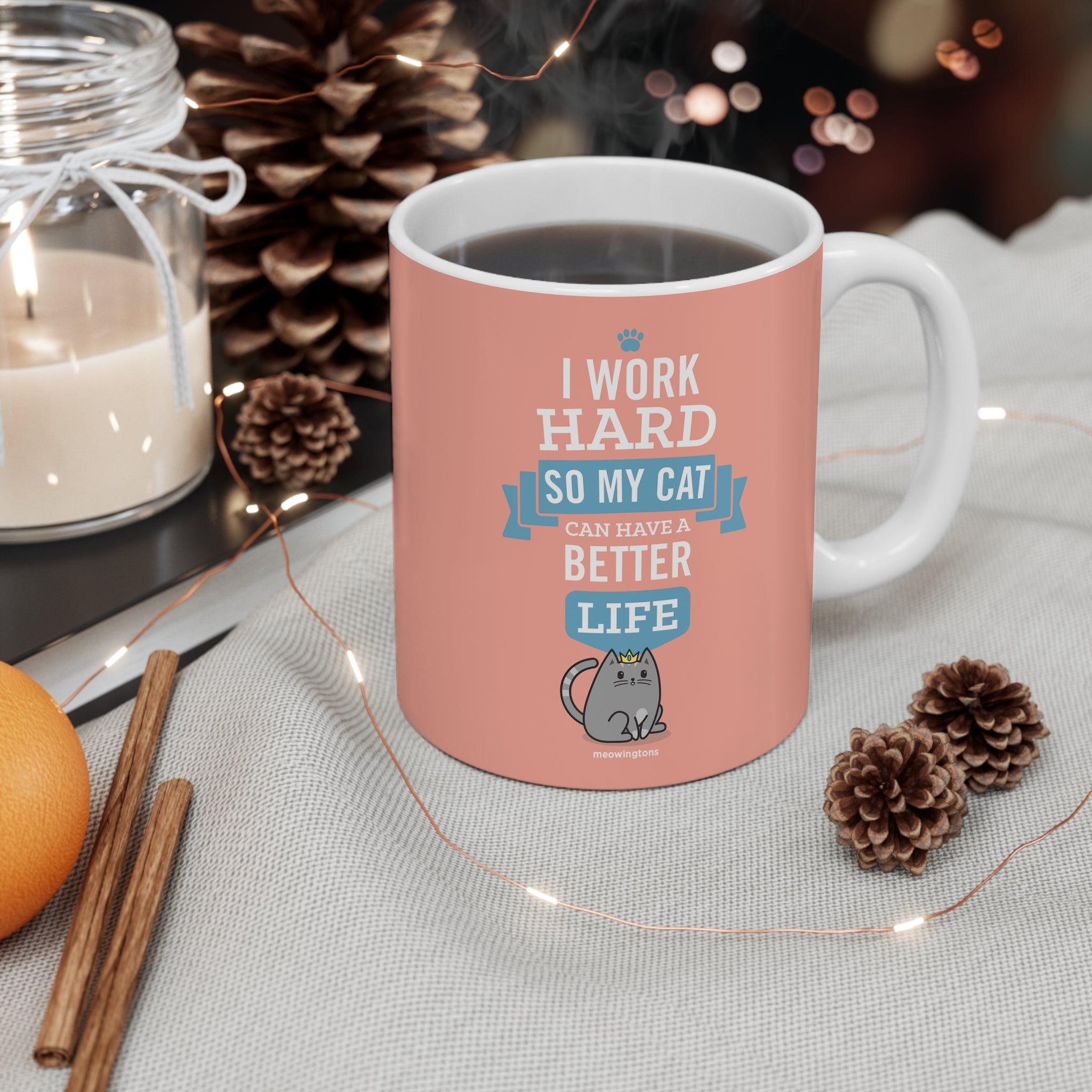 Dailypets Cat Parent Ceramic Drink Mug