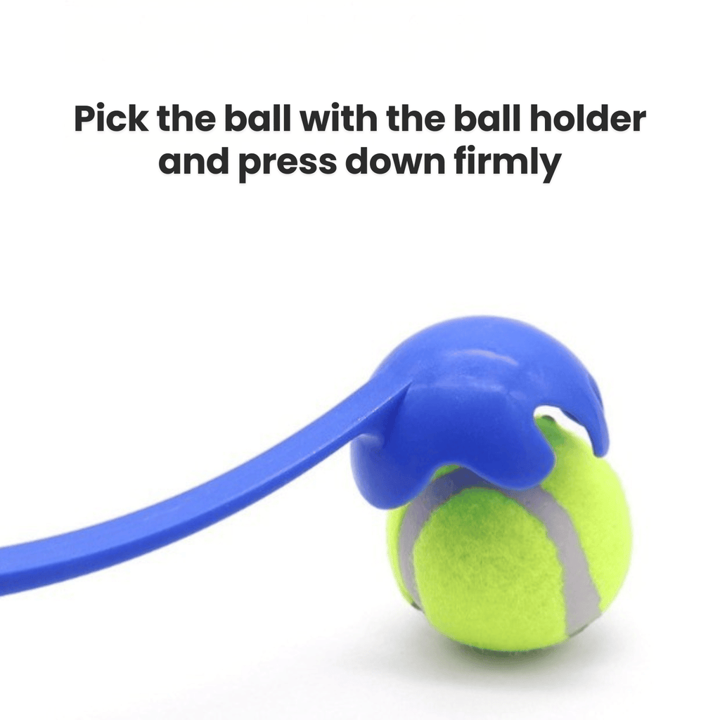 Dailypets Lightweight Tennis Ball Launcher for Pets with Hands-Free Pickup Design