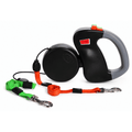 Dailypets Dual Retractable Dog Leash with Anti-Twist System for Two Small and Medium Dogs