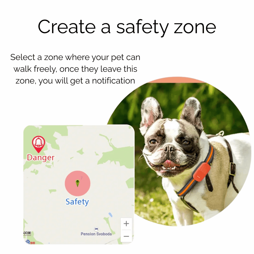 Dailypets 4G GPS Pet Tracker with Two-Way Audio and Worldwide Real-Time Tracking