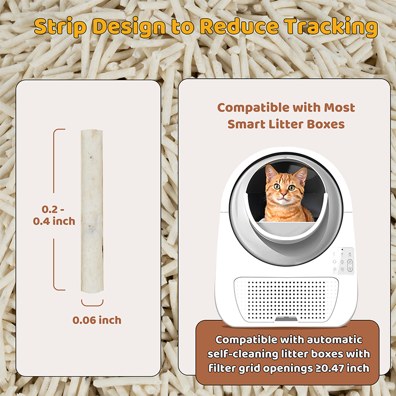 Dailypets Plant-Based Tofu Cat Litter 4 Bags 22lb Set