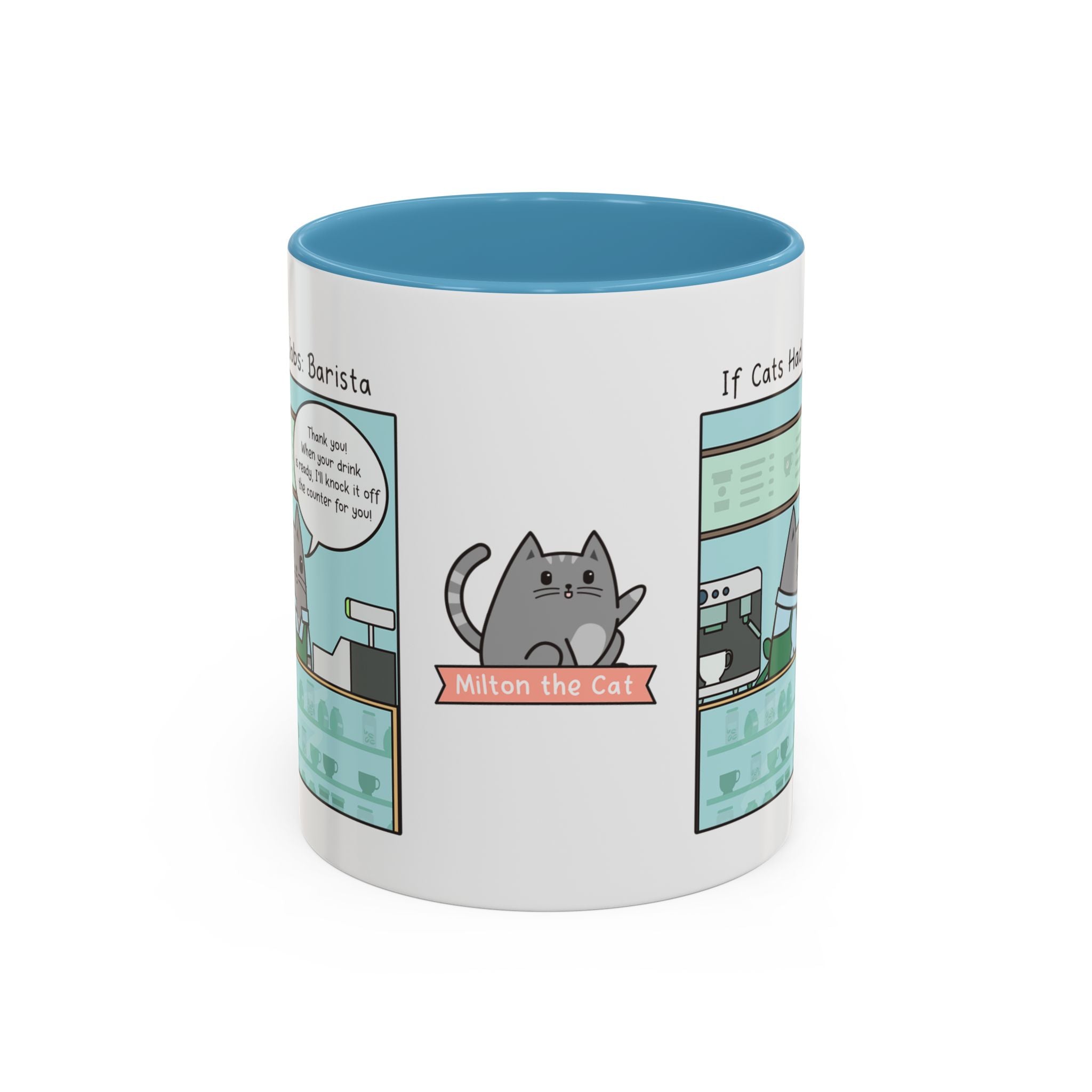 Dailypets Humorous Coffee Cat Mug