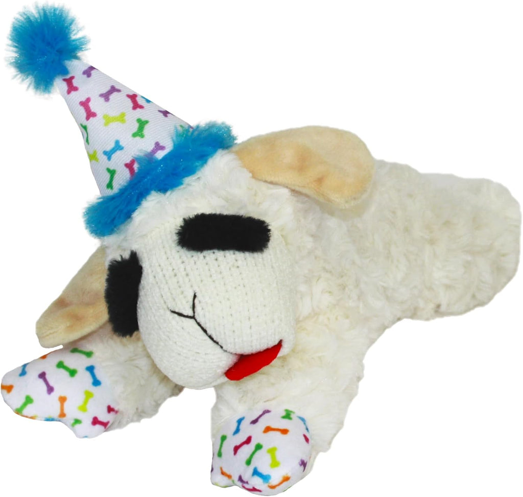 Dailypets Plush Squeaky Lamb Dog Toy for Cuddling, Fetch, and Everyday Play