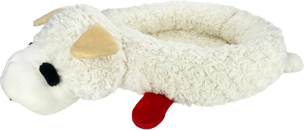Dailypets Plush Squeaky Lamb Dog Toy for Cuddling, Fetch, and Everyday Play