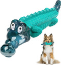 Dailypets Tough Alligator Dog Chew Toy for Strong Chewers with Durable Nylon Rubber