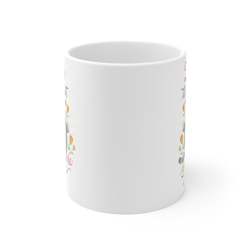 Dailypets Inspirational Cat Mug – Motivational Ceramic Coffee Cup