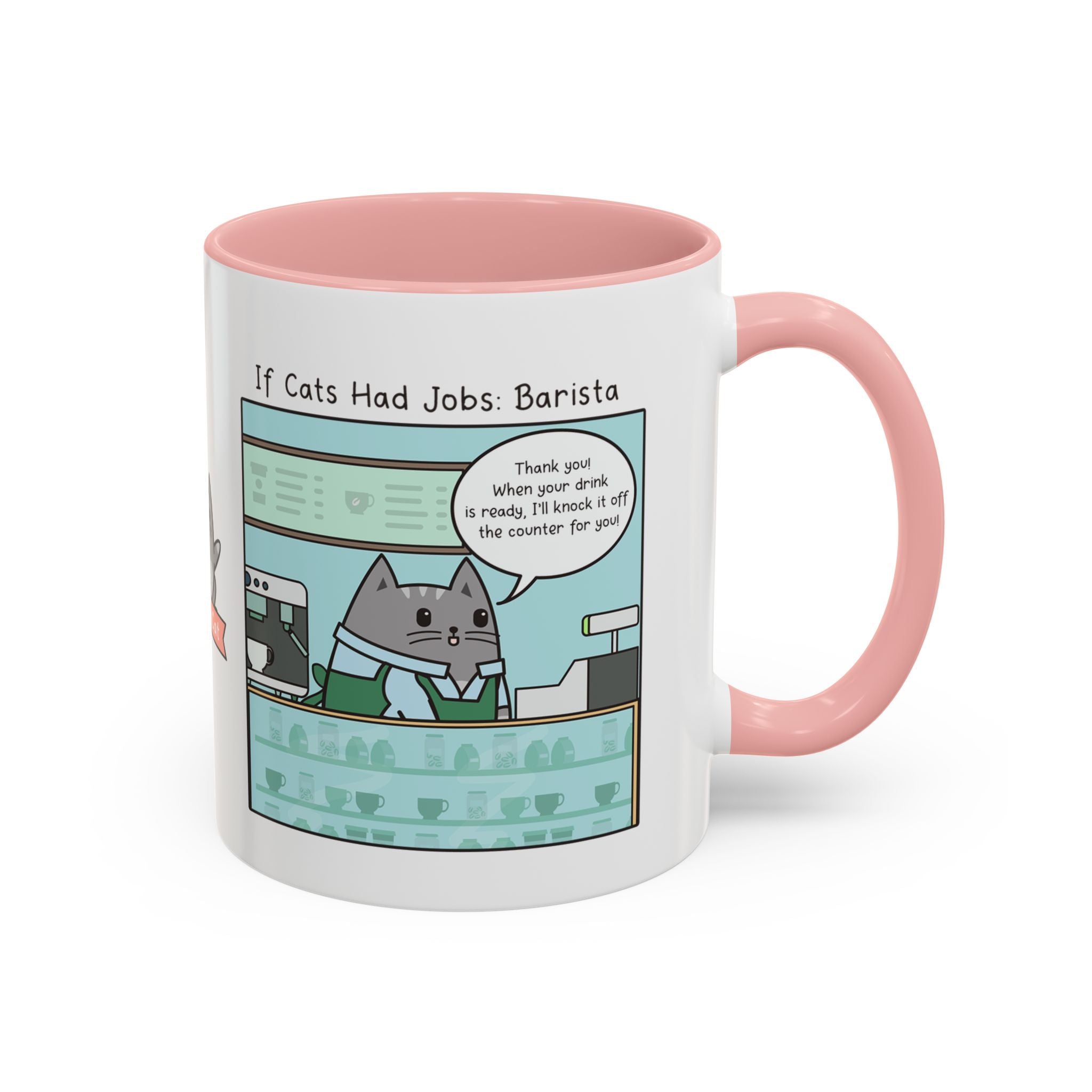 Dailypets Humorous Coffee Cat Mug