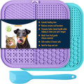 Dailypets Slow Feeder Lick Mat for Dogs and Cats with 77 Suction Cups Set