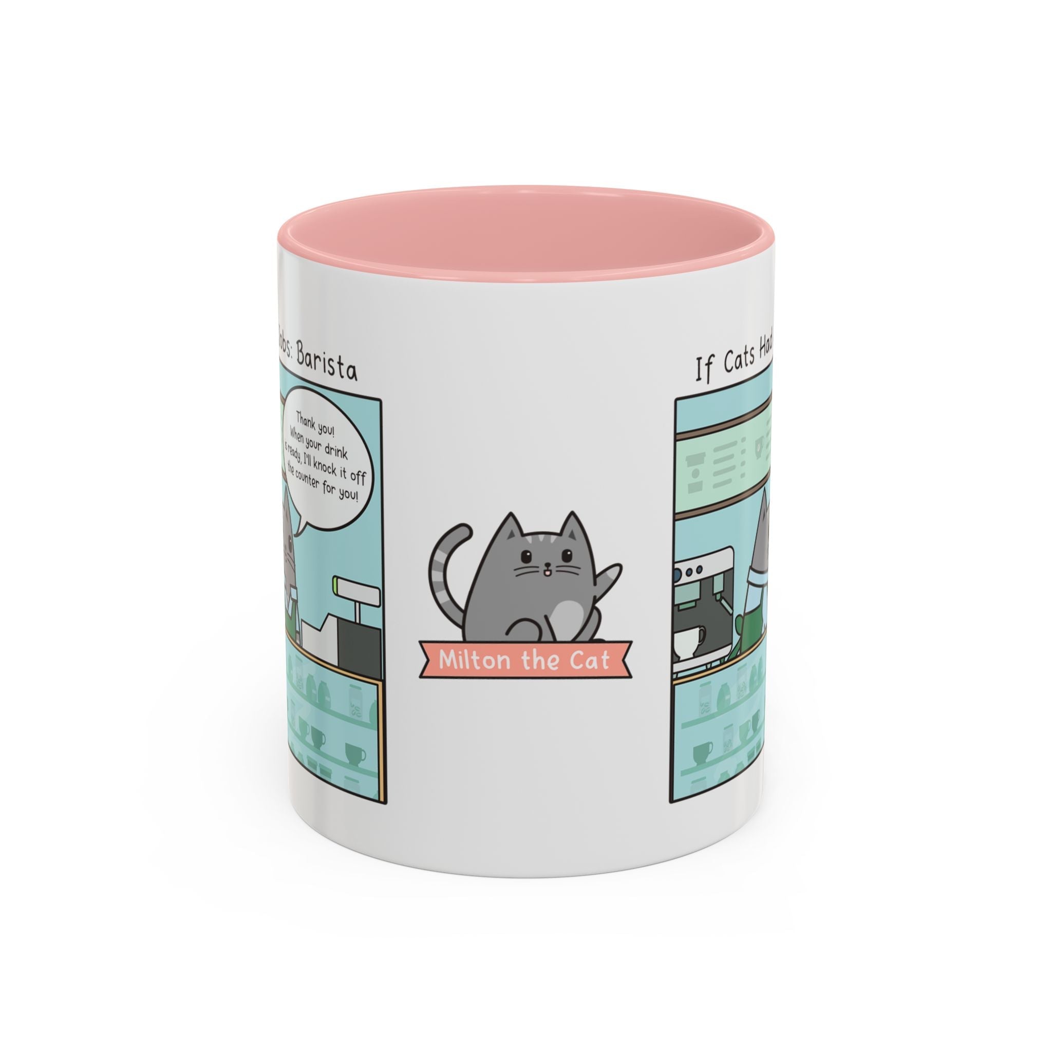 Dailypets Humorous Coffee Cat Mug