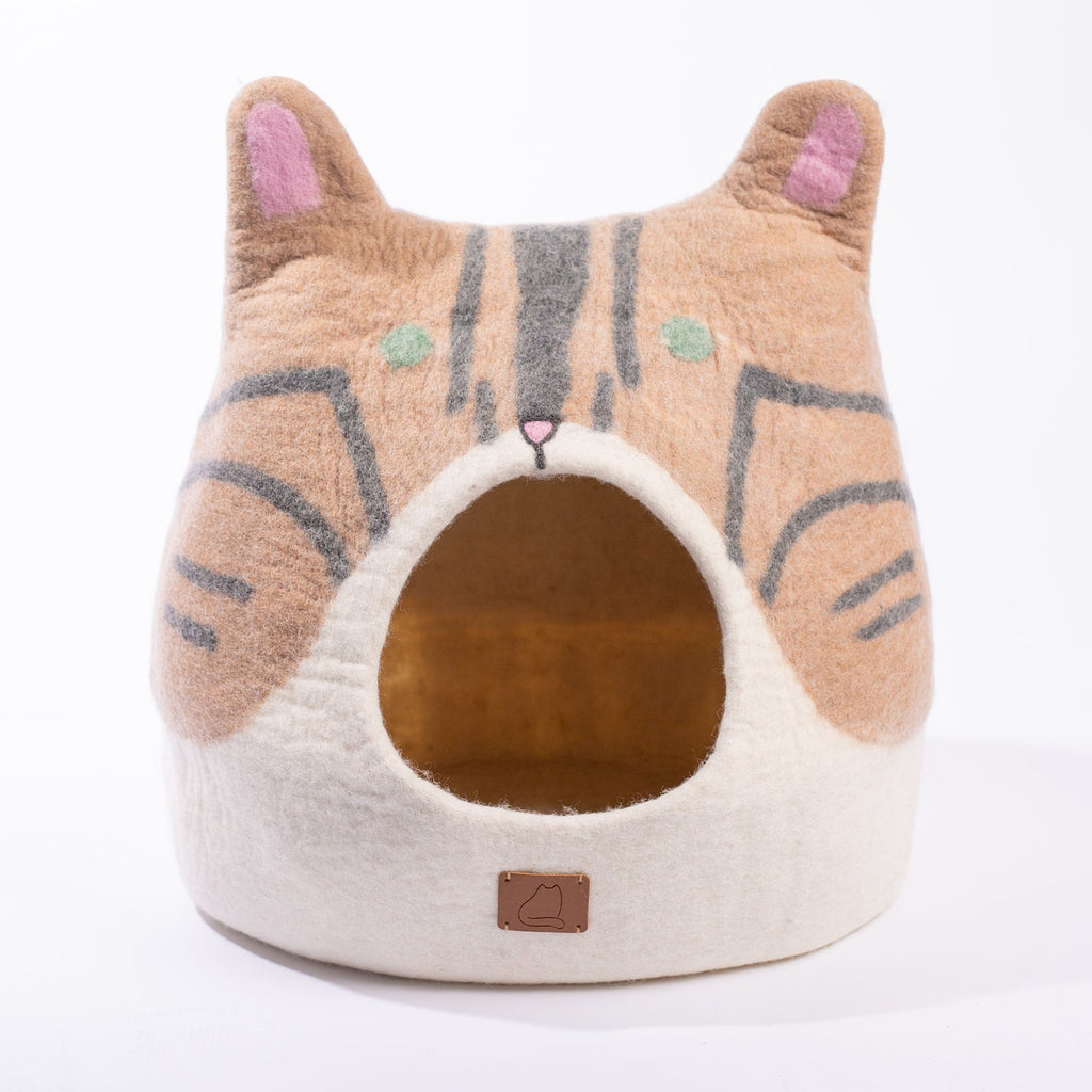 Dailypets Luxury Wool Cat Cocoon Bed