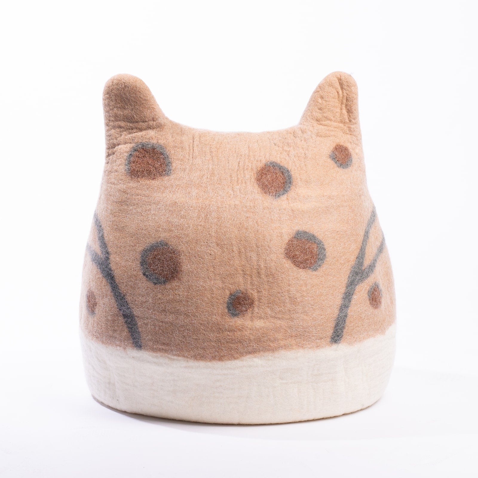 Dailypets Luxury Wool Cat Cocoon Bed
