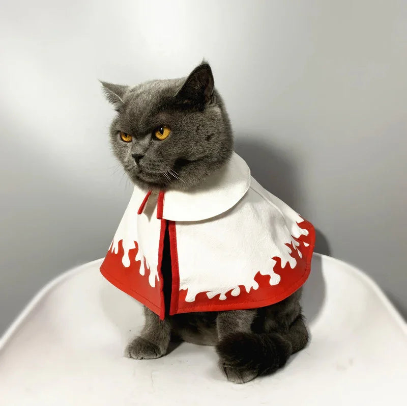Dailypets Lightweight Anime Cat Cape for Indoor Cats and Special Occasions