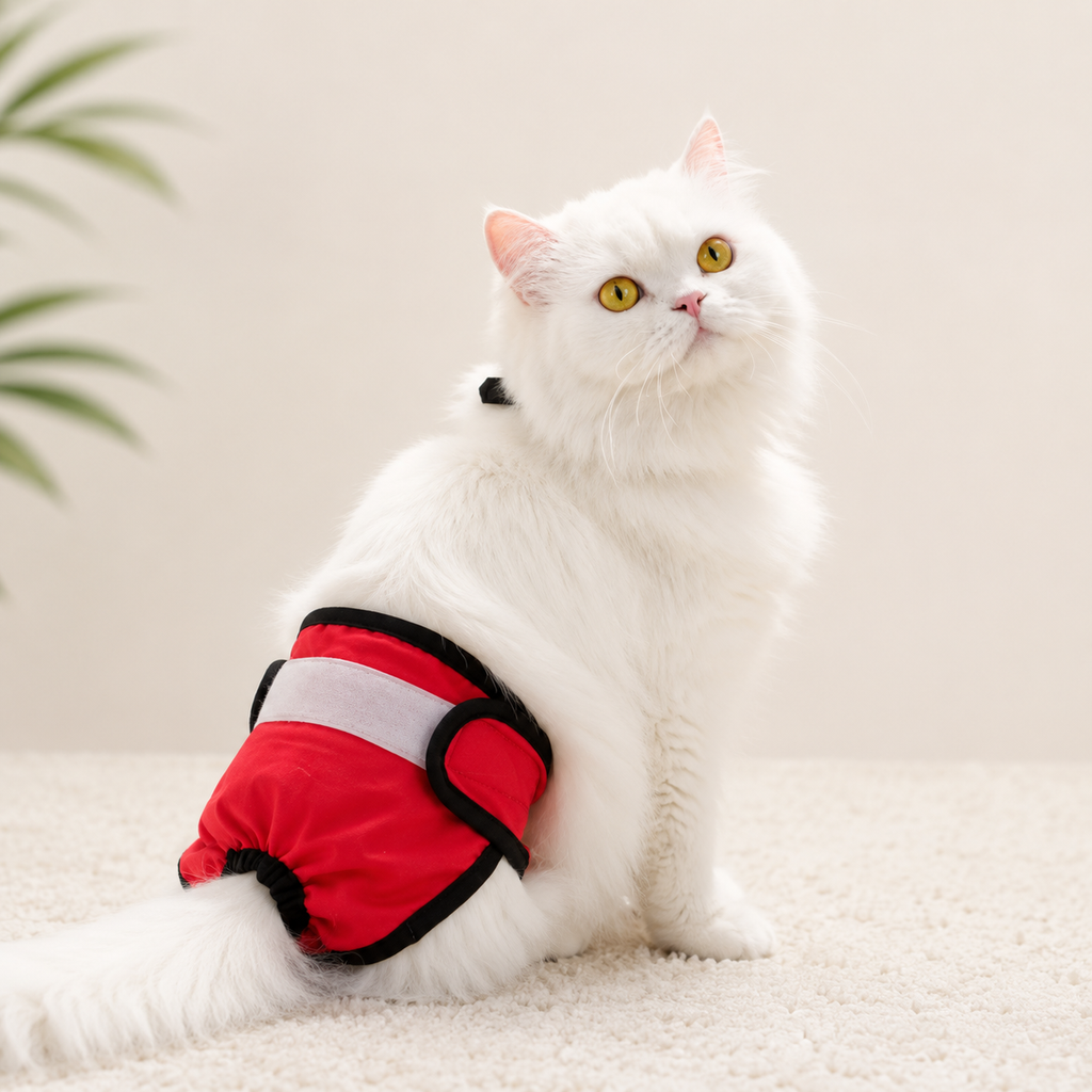 Dailypets Washable Pet Diaper with Soft Absorbent Layer for Female Dogs and Cats
