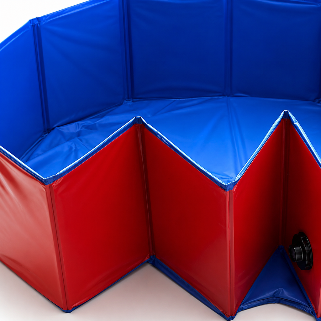 Dailypets Foldable Pet Pool with Portable Design for Outdoor Cooling and Summer Fun