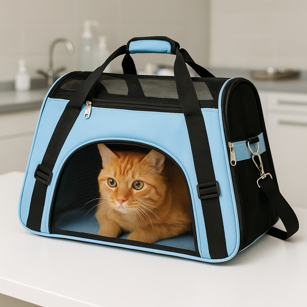 Dailypets Soft Pet Travel Carrier with Breathable Mesh Panels for Comfortable Journeys