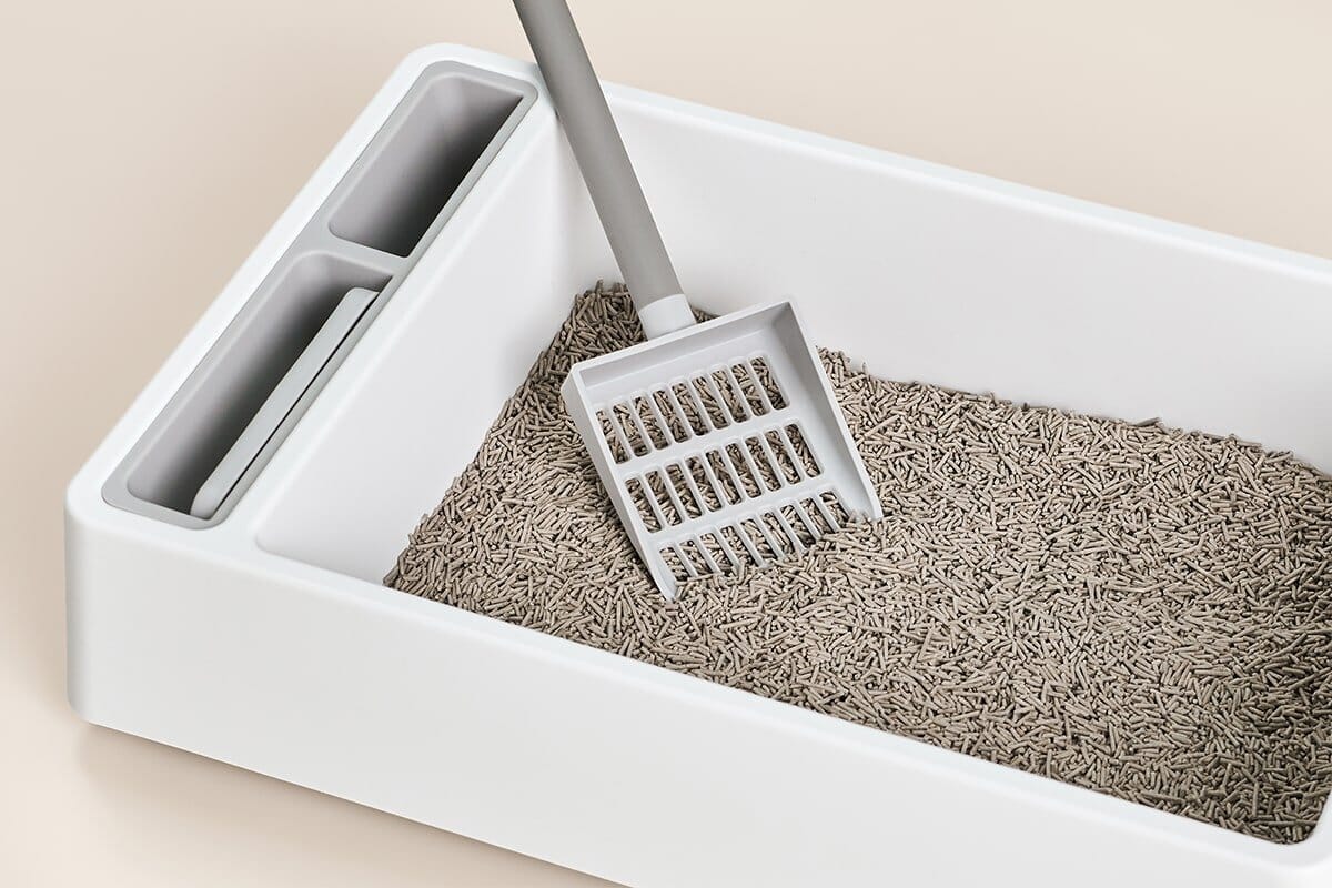 Dailypets All-in-One Litter Box with Scoop Storage