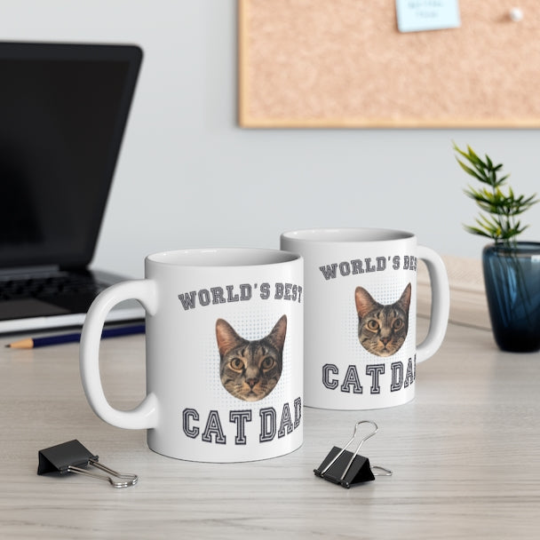 Dailypets Personalized Pet Portrait Mug – Ceramic Gift for Cat Owners