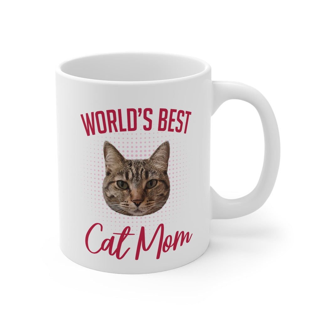 Dailypets Custom World's Best Cat Mom Photo Mug