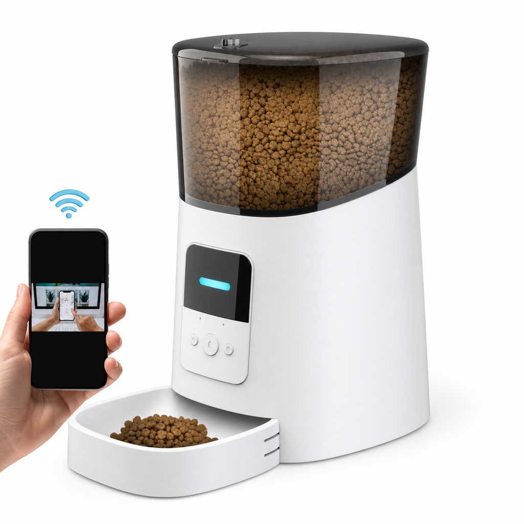 Dailypets Automatic Pet Feeder 2.4GHz Wi-Fi Smart Feeding System