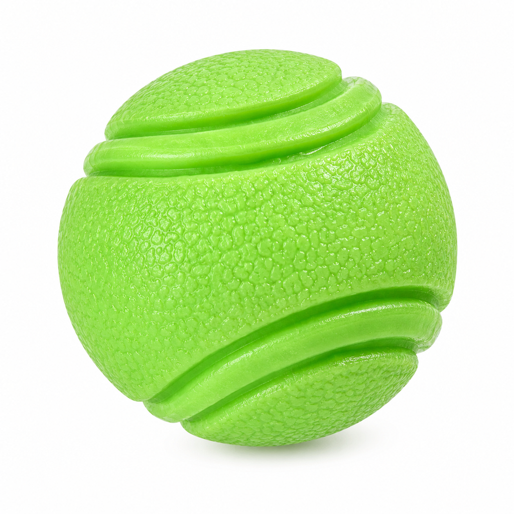 Dailypets Durable Rubber Dog Ball for Fetch, Chewing & Teeth Cleaning