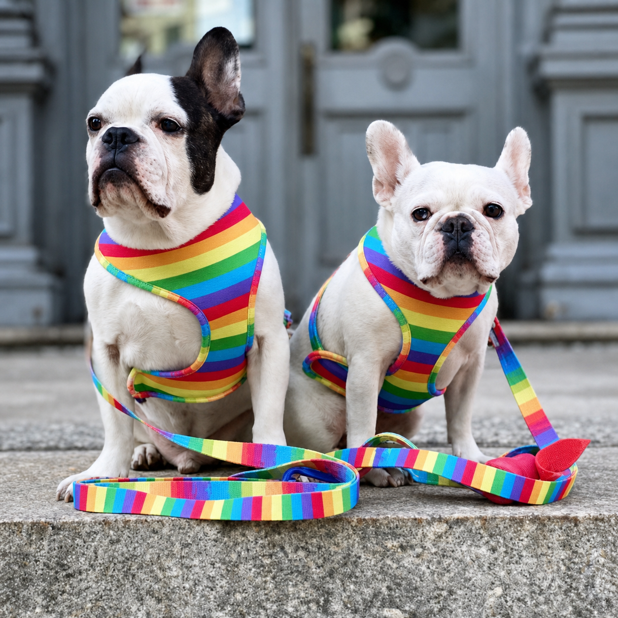 Dailypets Reversible Dog Harness Dual Print Dog Walking Vest