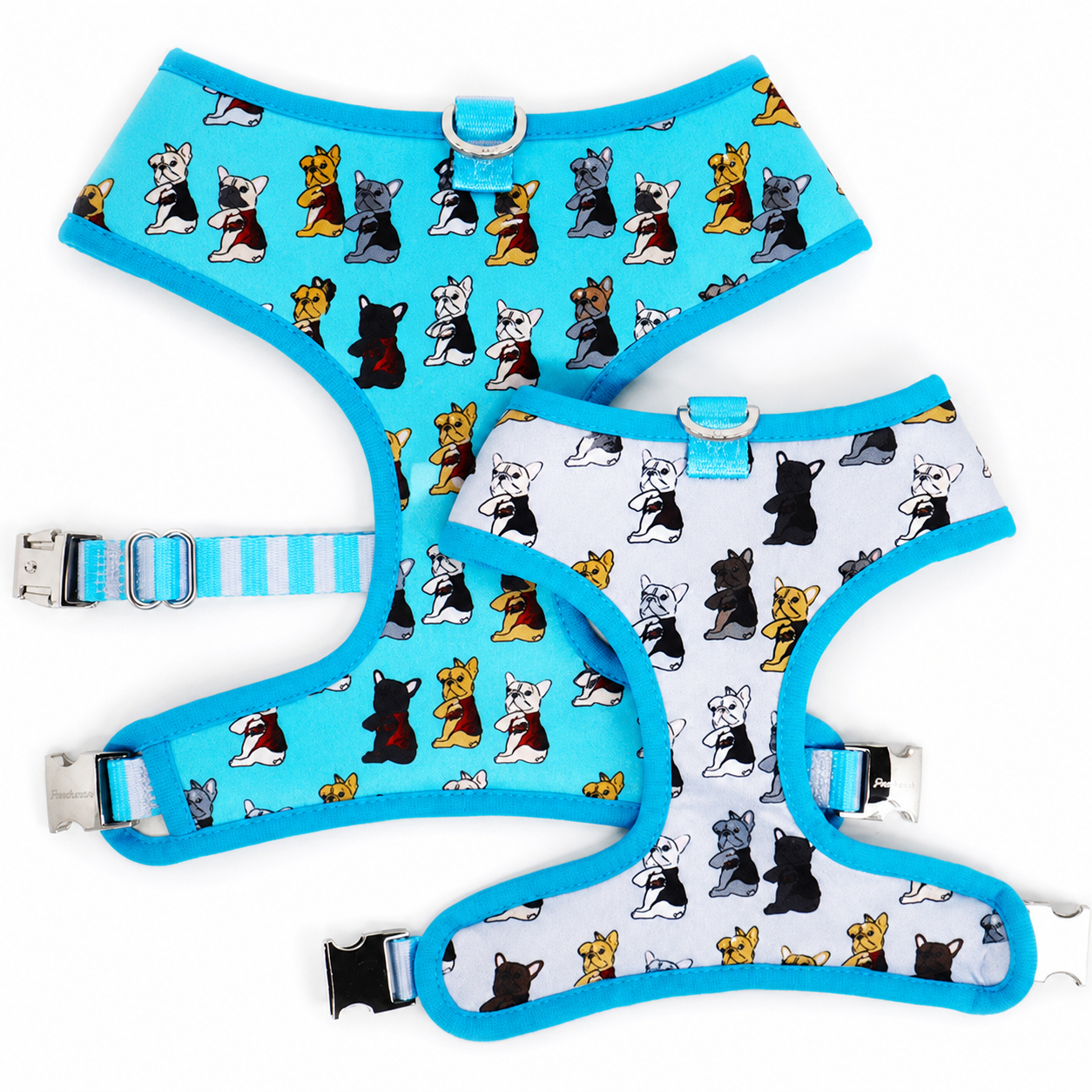 Dailypets Reversible Dog Harness with Dual D-Rings for Walks