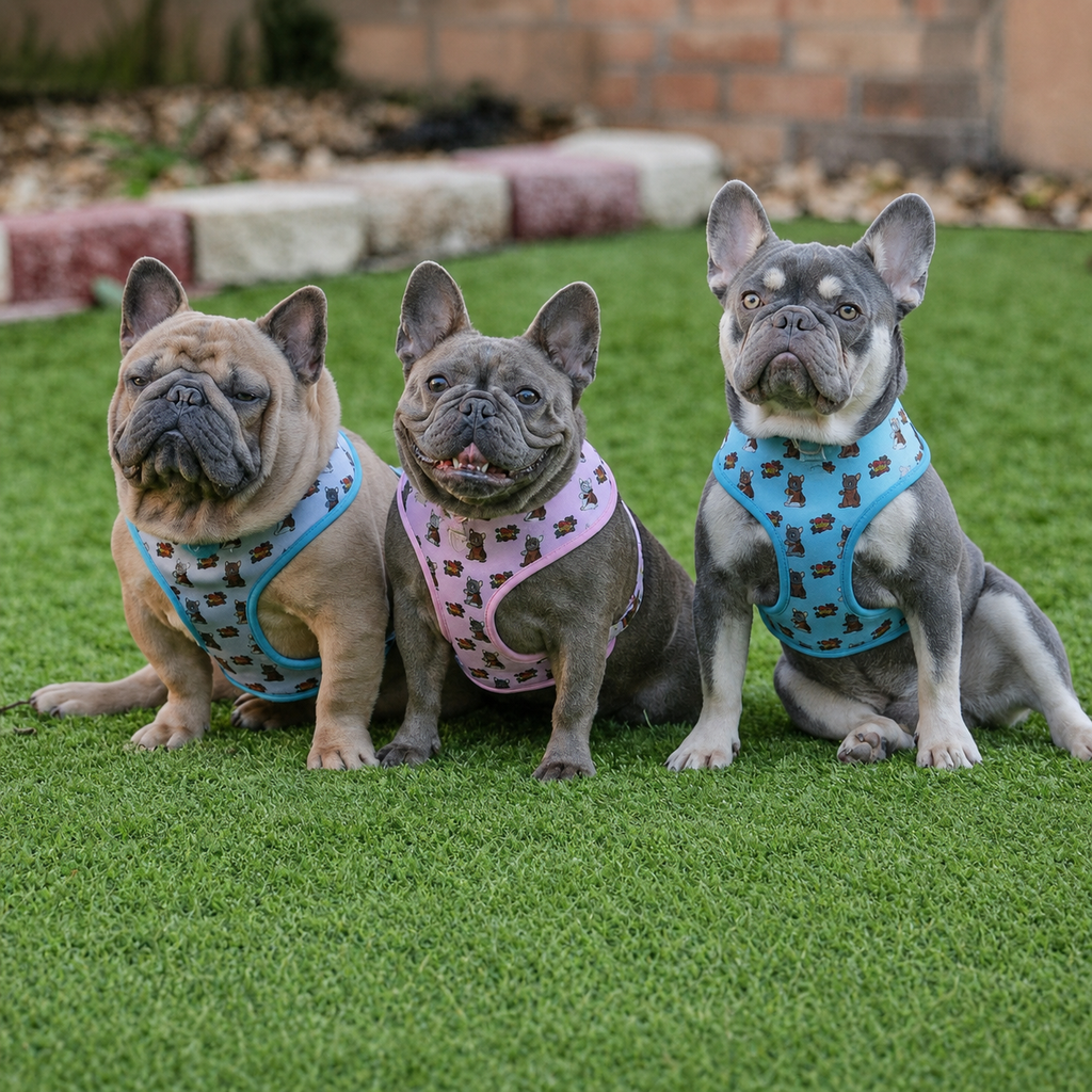 Dailypets Reversible Dog Harness with Dual D-Rings for Walks