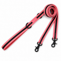 Dailypets Dual Dog Leash with Padded Handle and D-Ring
