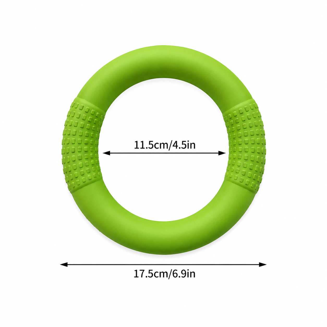 Dailypets Durable EVA Dog Ring Toy for Interactive Play & Training