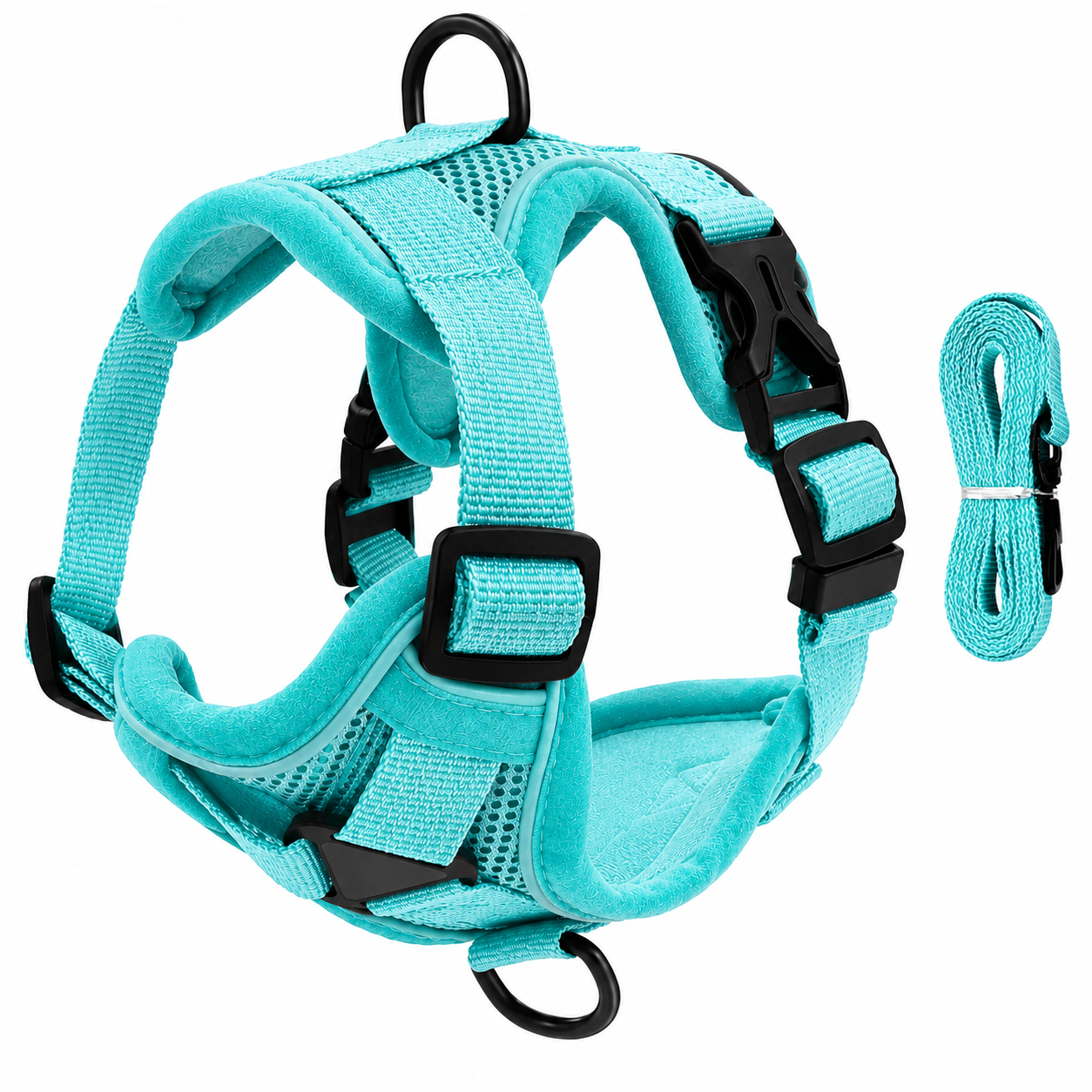 Dailypets Escape Proof Pet Harness with Reflective Breathable Mesh for Daily Walks