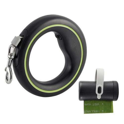 Dailypets 3 m Retractable Dog Leash with One-Button Brake and Ergonomic Grip