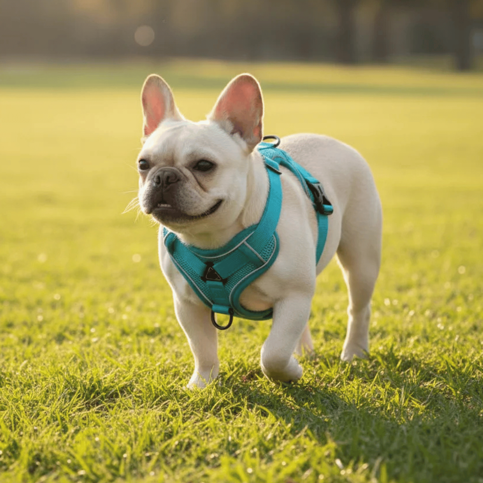 Dailypets Escape Proof Pet Harness with Reflective Breathable Mesh for Daily Walks