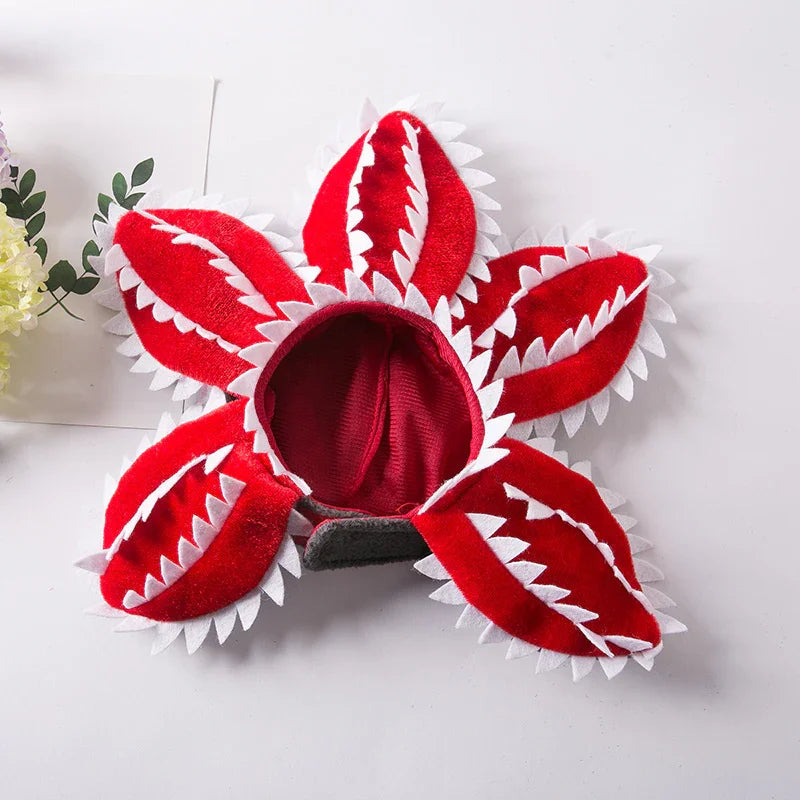 Dailypets Creature-Inspired Pet Flower Collar for Cats and Photo Sessions