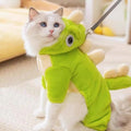 Dailypets Cute Dinosaur Cat Costume for Everyday Dress-Up and Photo Sessions